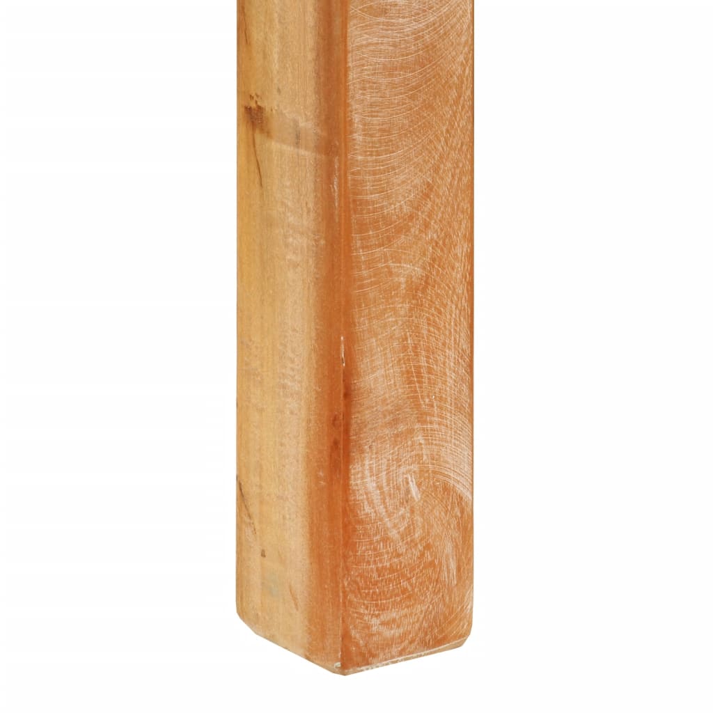 barbord 112x55x108 cm massivt genbrugstræ