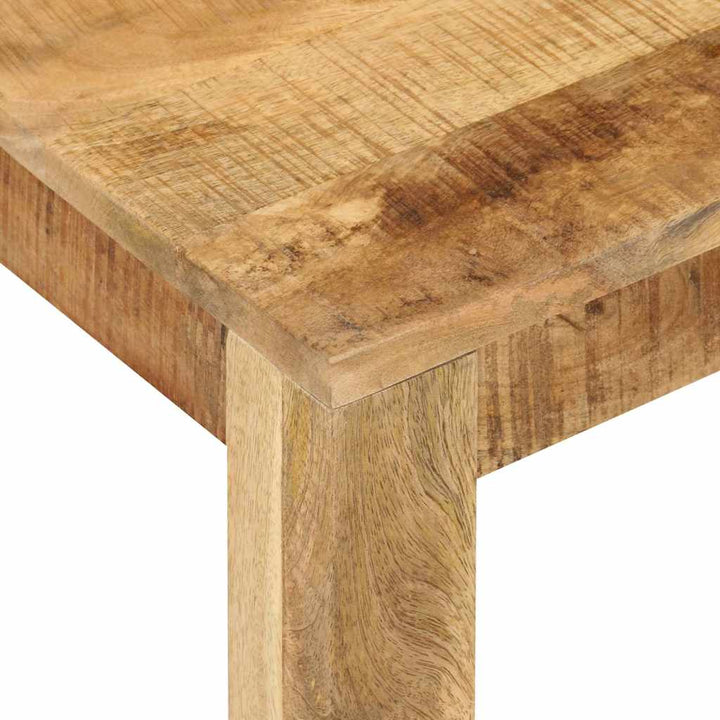 sofabord 55x55x35 cm massivt mangotræ