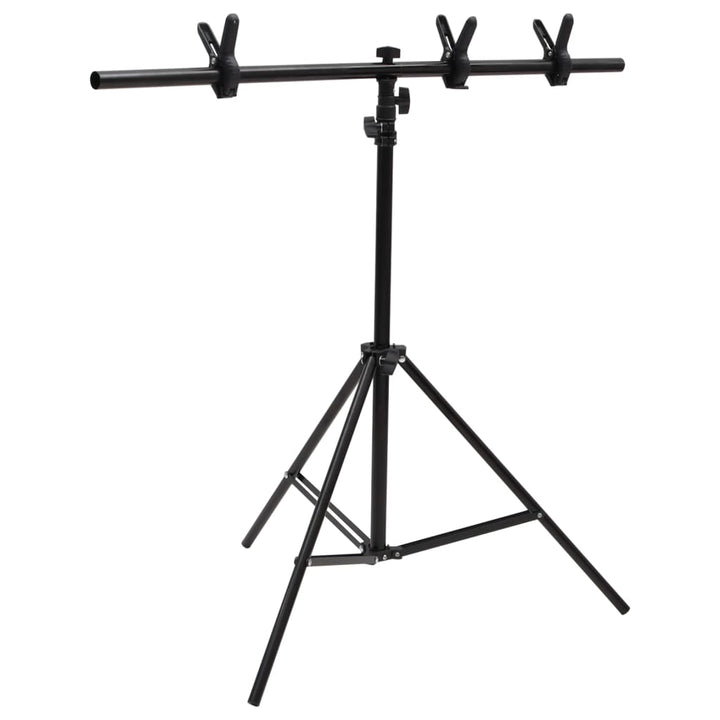 fotostudiesæt med lampesæt og fotobaggrund