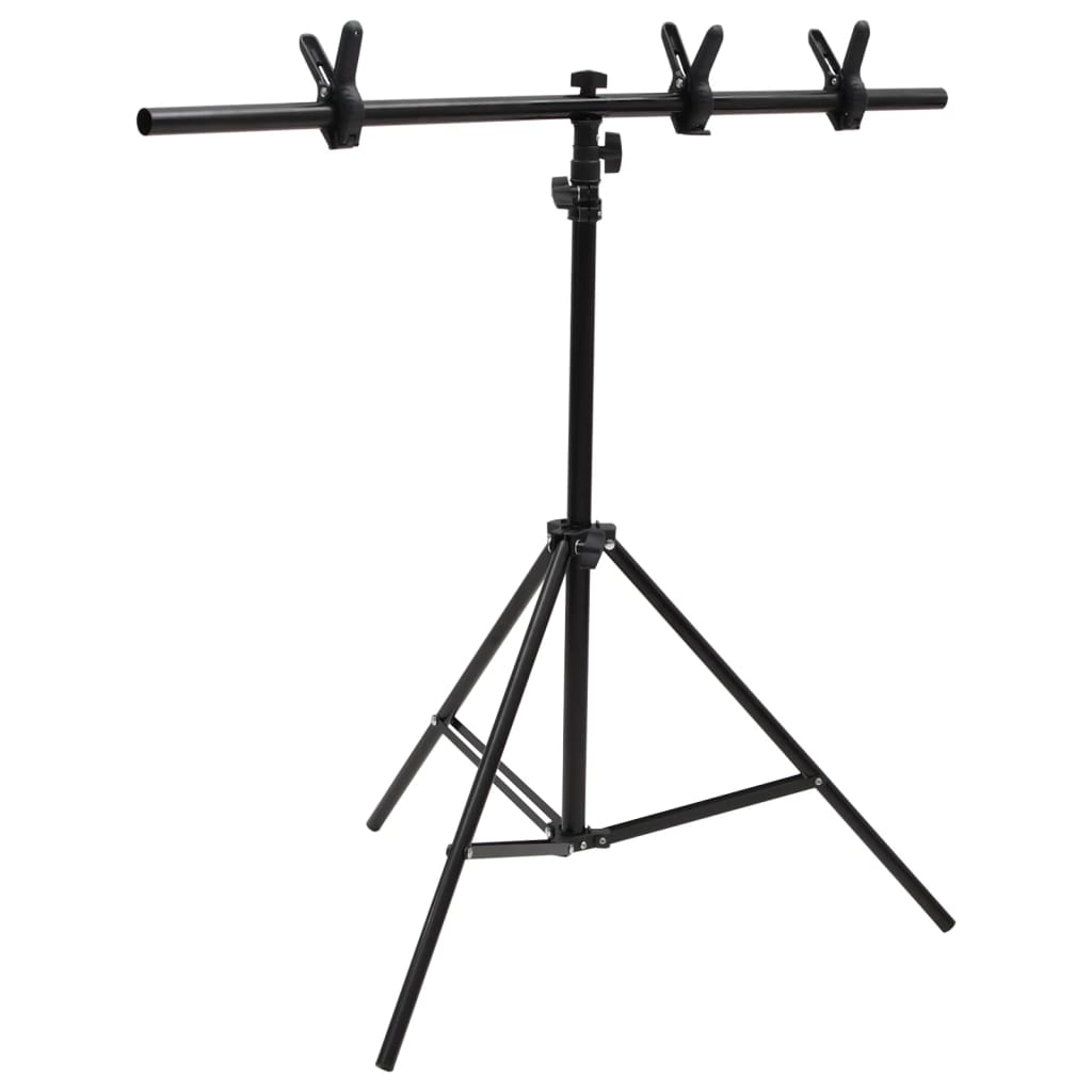 fotostudiesæt med lampesæt og fotobaggrund