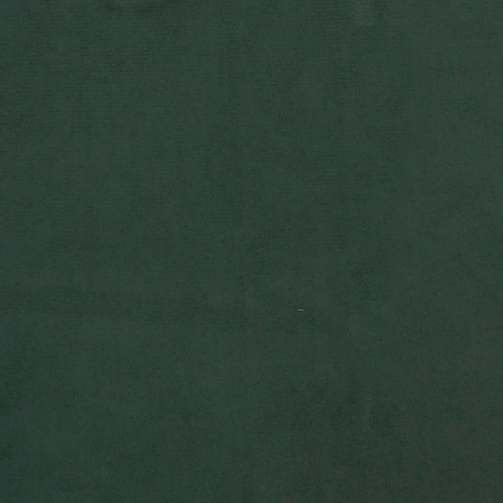 kontinentalseng med madras 90x200 cm fløjl mørkegrøn