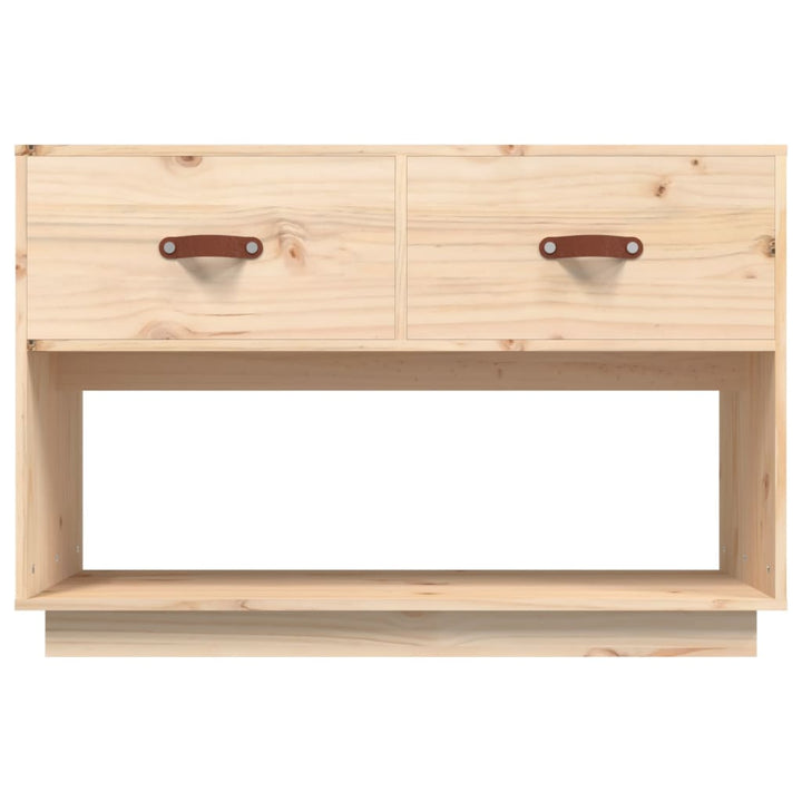 tv-bord 90x40x60 cm massivt fyrretræ