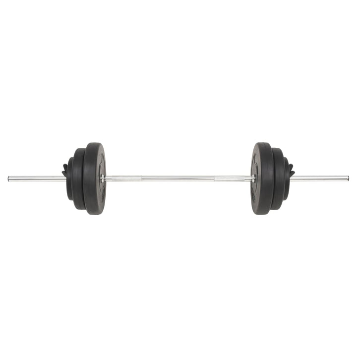 vægtstang med skiver 60 kg