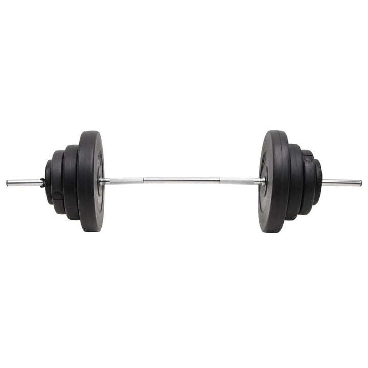 vægtstang med skiver 60 kg