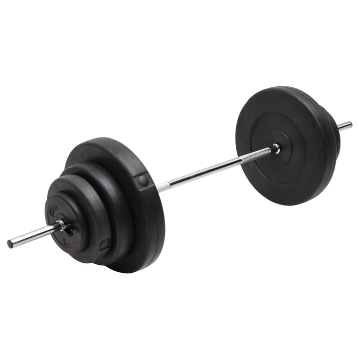 vægtstang med skiver 60 kg