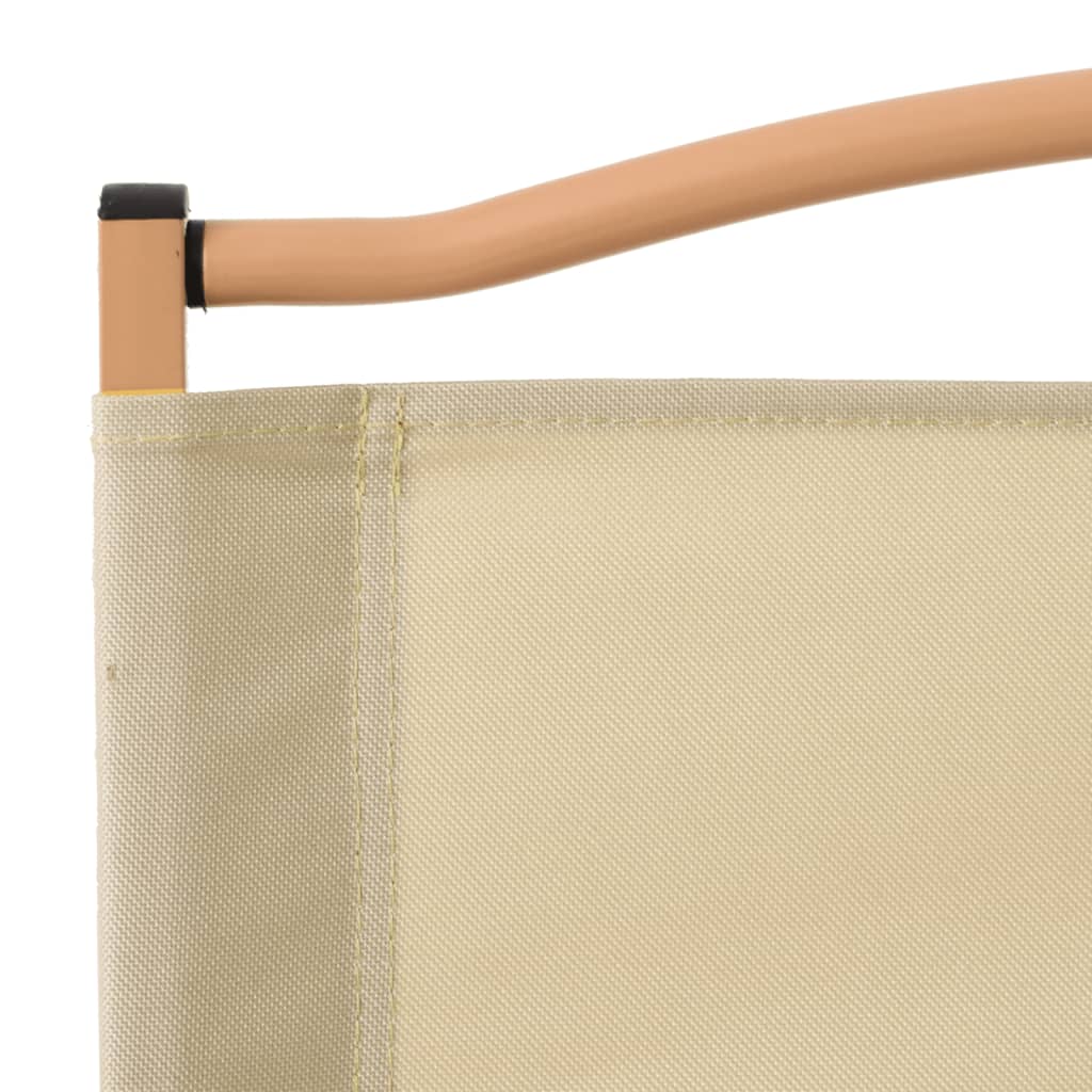 campingstole 2 stk. 54x43x59 cm oxfordstof beige