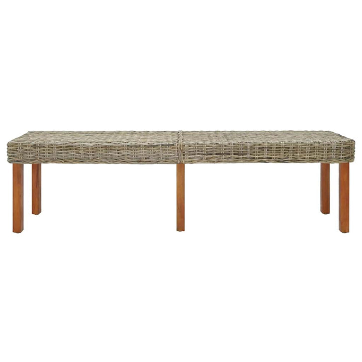 bænk Naturfarvet 160 x 35 x 45 cm Massivt mangotræ