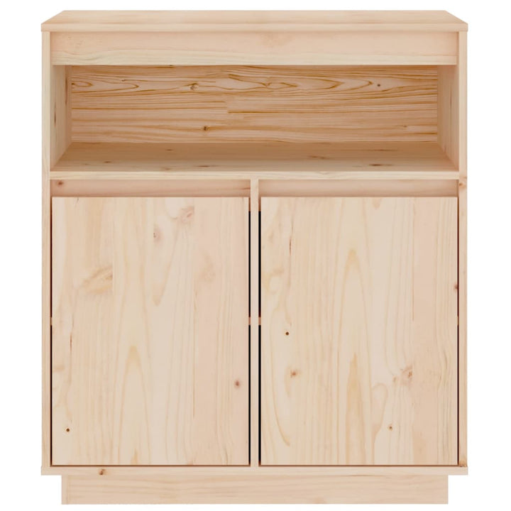 skænk 70x34x80 cm massivt fyrretræ