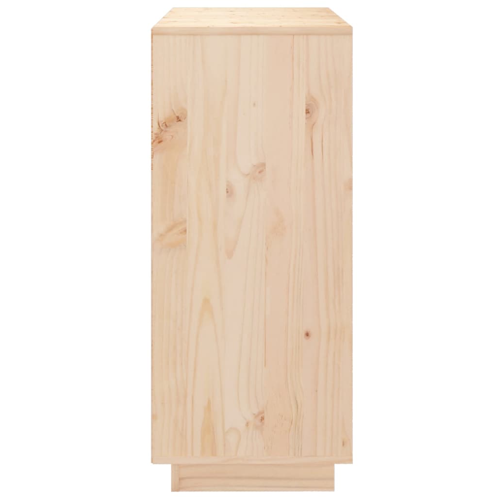 skænk 70x34x80 cm massivt fyrretræ
