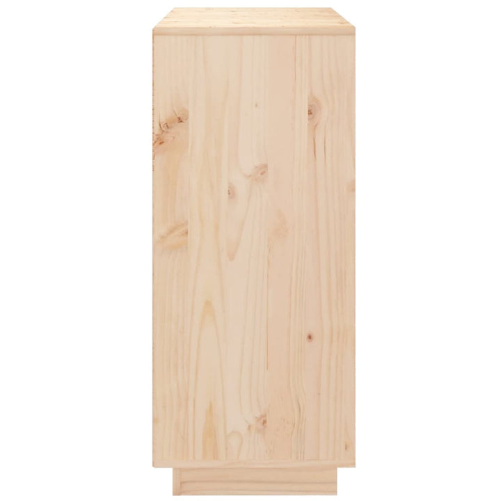 skænk 70x34x80 cm massivt fyrretræ