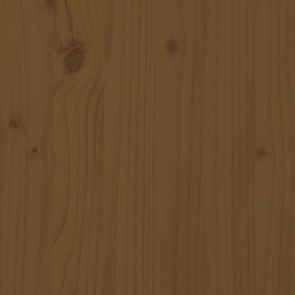 sofabord 80x50x35 cm massivt fyrretræ gyldenbrun