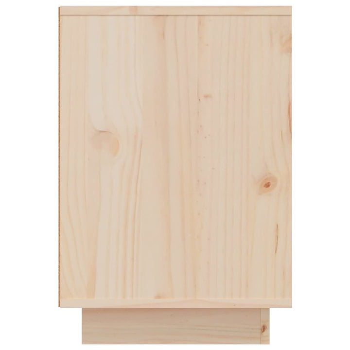 sengebord 50x34x50 cm massivt fyrretræ