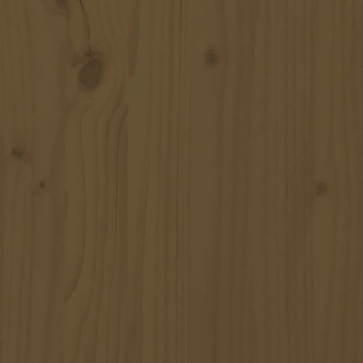 sofabord 80x55x40,5 cm massivt fyrretræ gyldenbrun