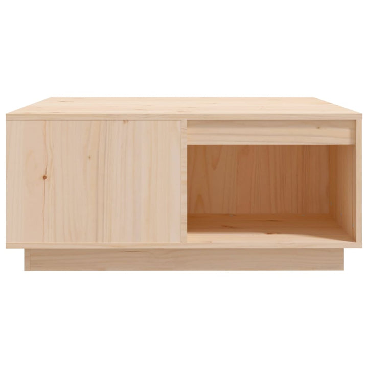 sofabord 80x81x36,5 cm massivt fyrretræ