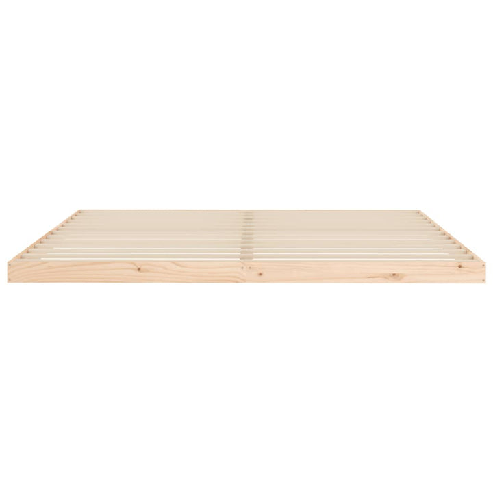sengeramme 200x200 cm massivt fyrretræ