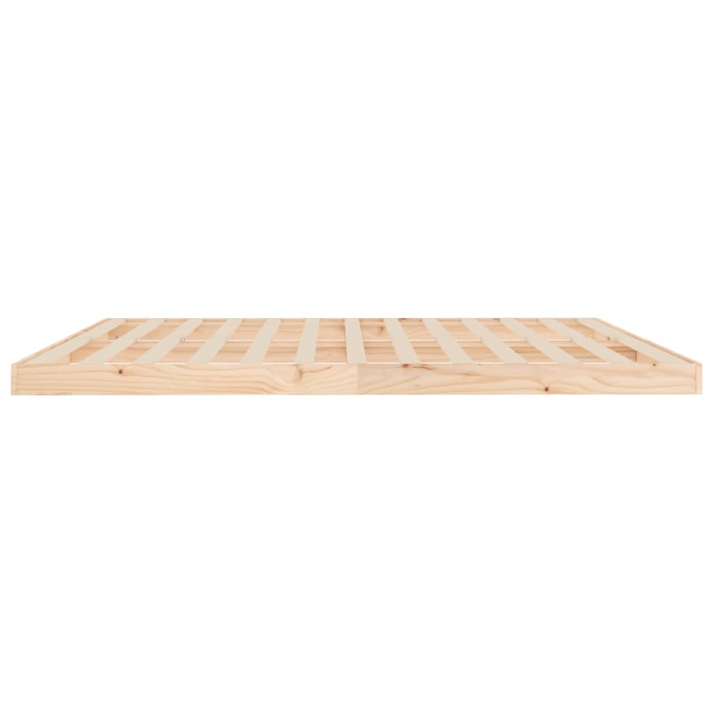sengeramme 200x200 cm massivt fyrretræ