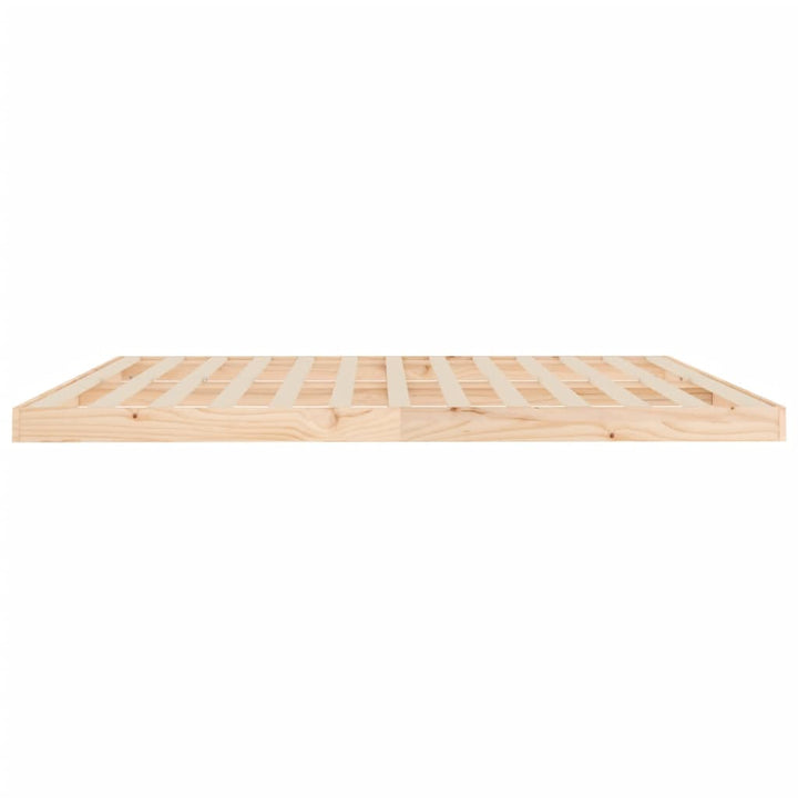 sengeramme 200x200 cm massivt fyrretræ