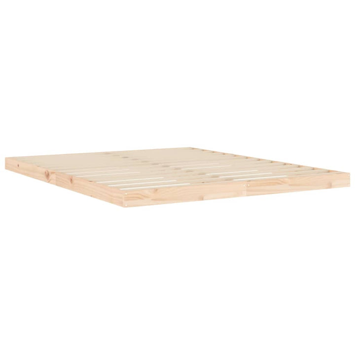 sengeramme 160x200 cm massivt fyrretræ