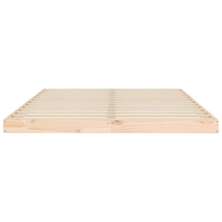 sengeramme 140x200 cm massivt fyrretræ