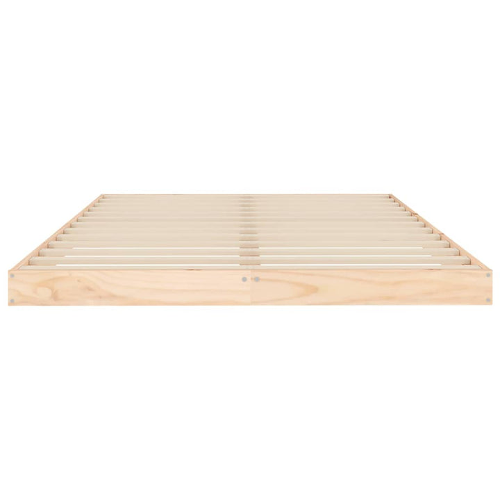 sengeramme 120x200 cm massivt fyrretræ