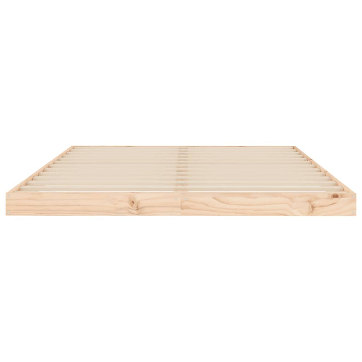 sengeramme 135x190 cm massivt fyrretræ