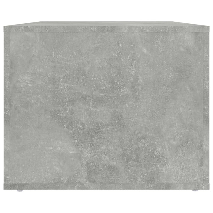 sofabord 80x50x40 cm konstrueret træ betongrå