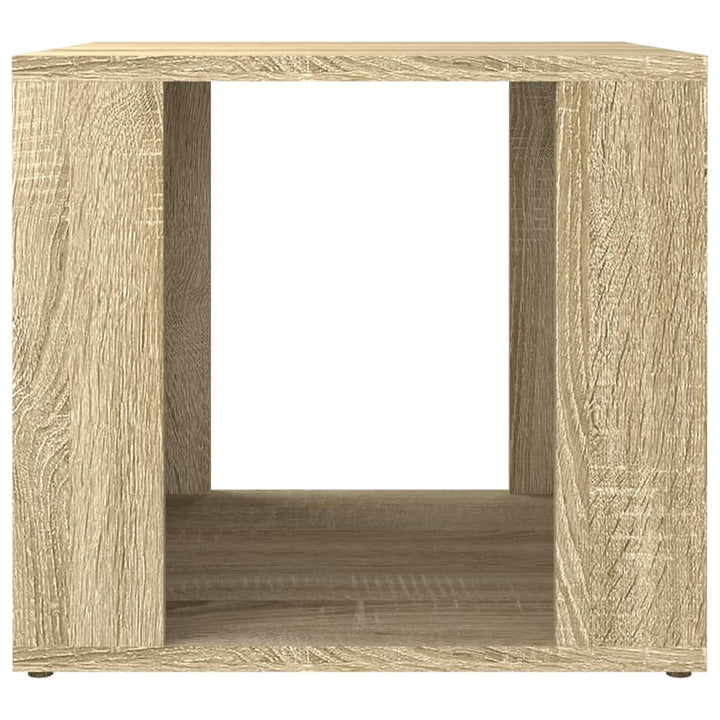 sengebord 41x40x36 cm konstrueret træ sonoma-eg