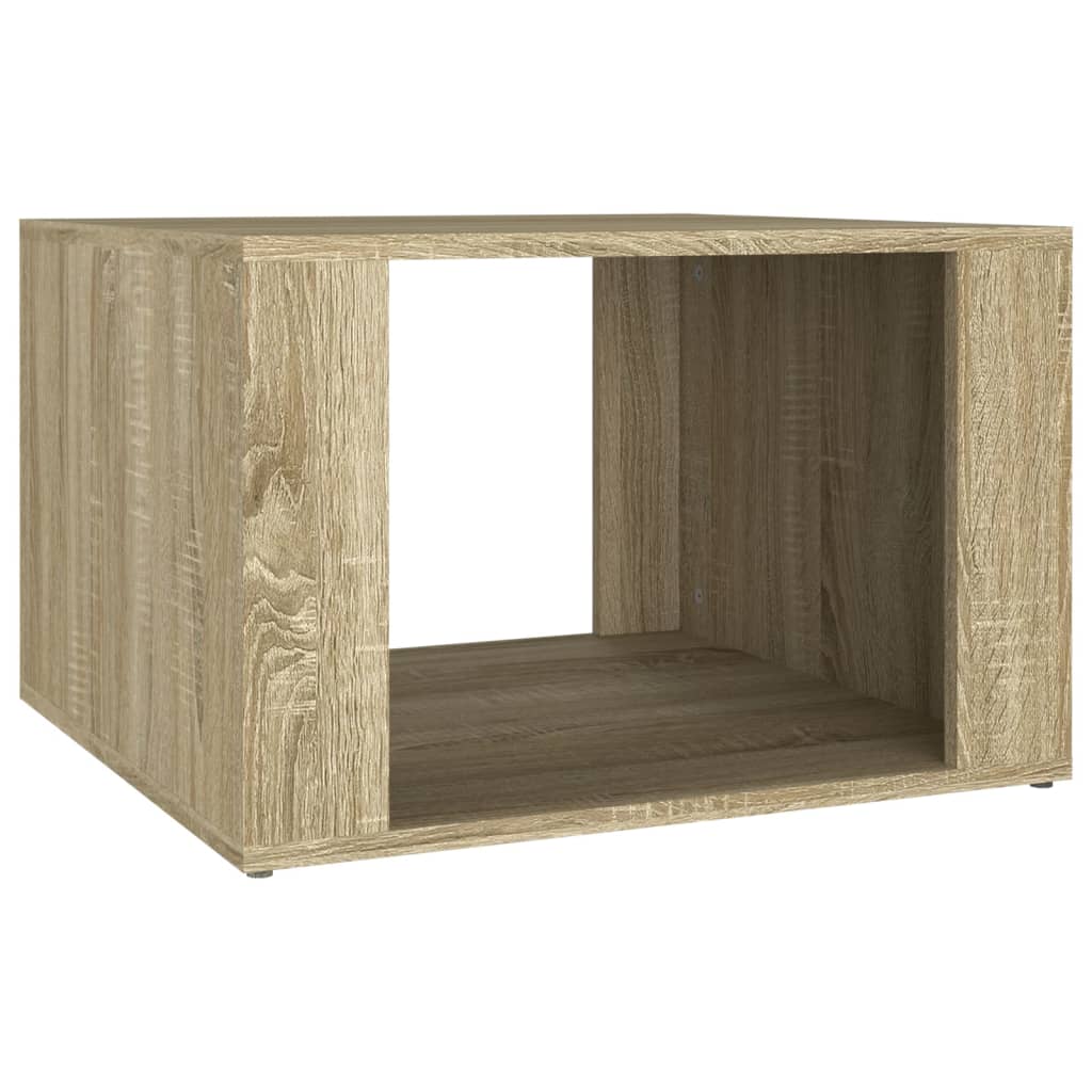 sengebord 57x55x36 cm konstrueret træ sonoma-eg