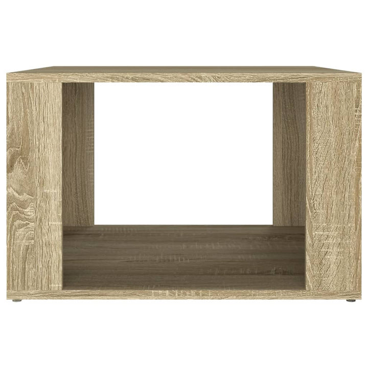 sengebord 57x55x36 cm konstrueret træ sonoma-eg