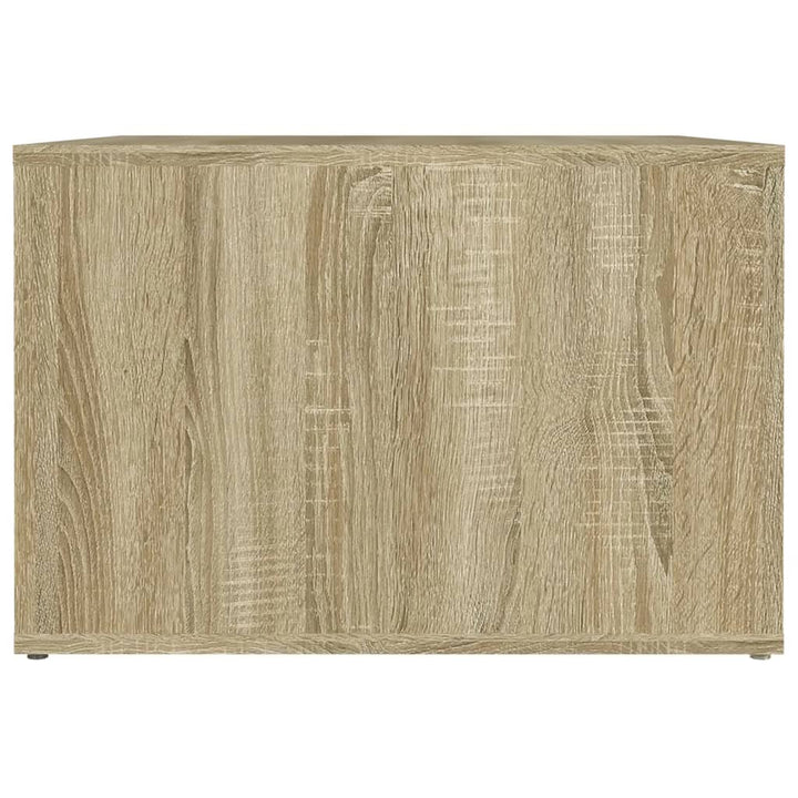 sengebord 57x55x36 cm konstrueret træ sonoma-eg