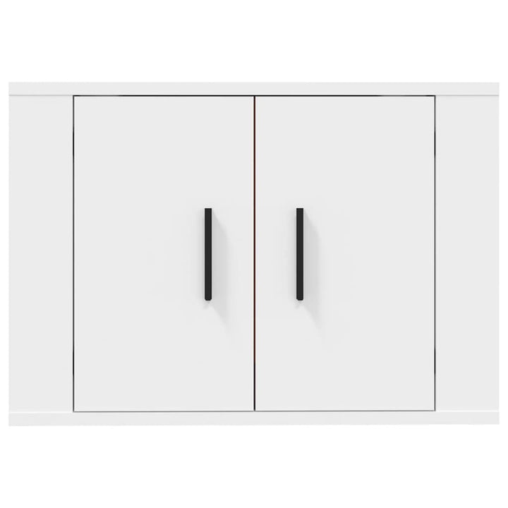 væghængt tv-skab 57x34,5x40 cm hvid