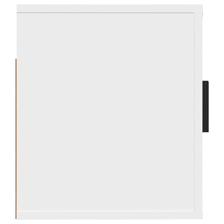 væghængt tv-skab 57x34,5x40 cm hvid