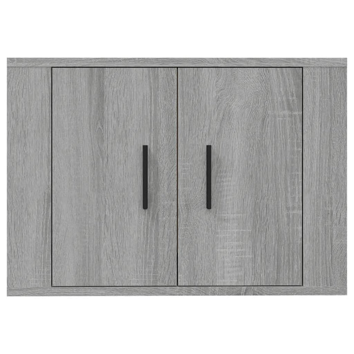 væghængt tv-skab 57x34,5x40 cm grå sonoma-eg