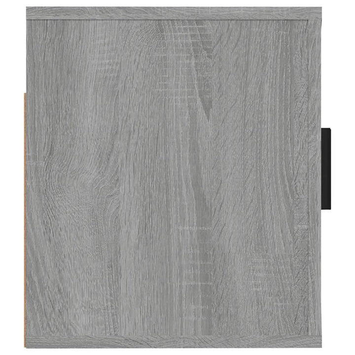 væghængt tv-skab 57x34,5x40 cm grå sonoma-eg
