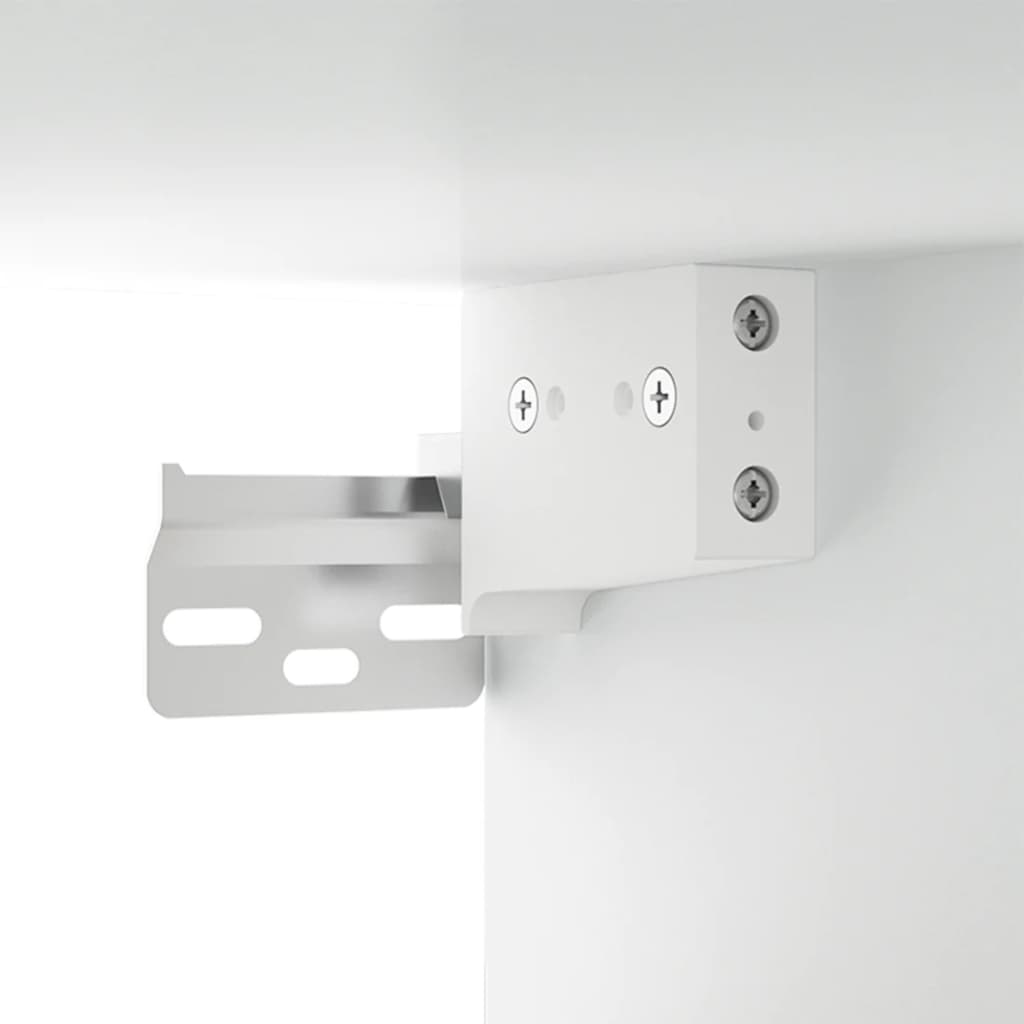 væghængt tv-skab 100x34,5x40 cm hvid