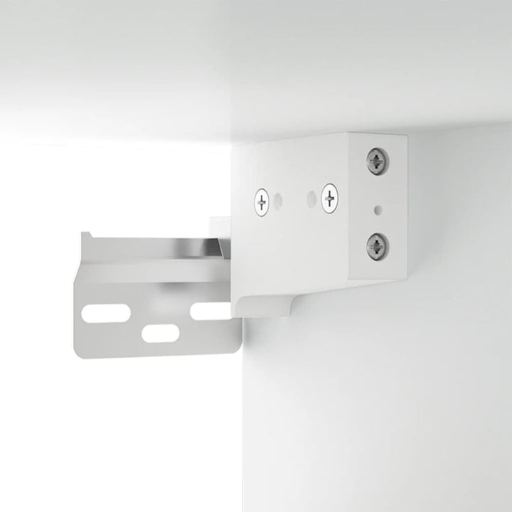 væghængt tv-skab 100x34,5x40 cm hvid
