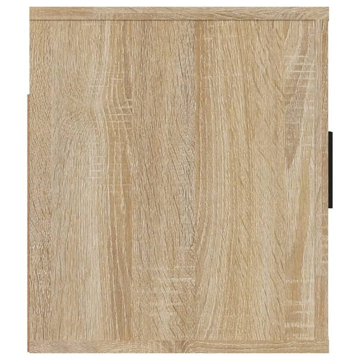 væghængt tv-skab 100x34,5x40 cm sonoma-eg