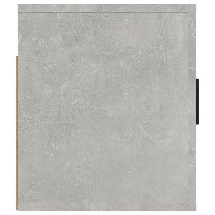 væghængt tv-skab 100x34,5x40 cm betongrå