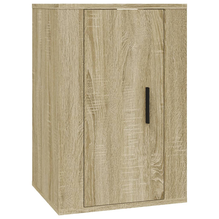 væghængt tv-skab 40x34,5x60 cm sonoma-eg