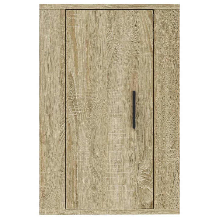 væghængt tv-skab 40x34,5x60 cm sonoma-eg