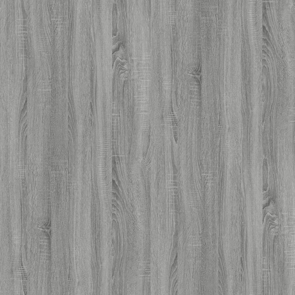 konsolbord 100x39x75 cm konstrueret træ Grå sonoma-eg
