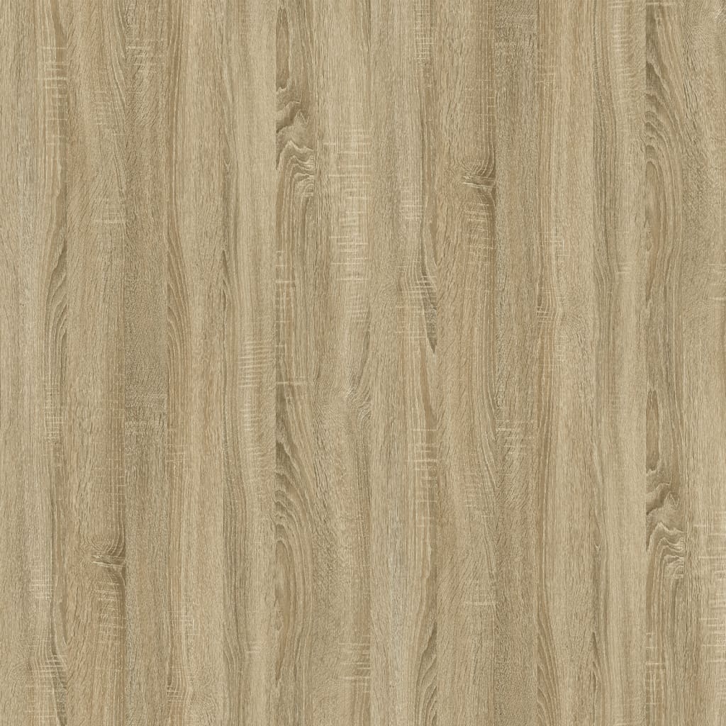 skrivebord 100x49x75 cm konstrueret træ sonoma-eg