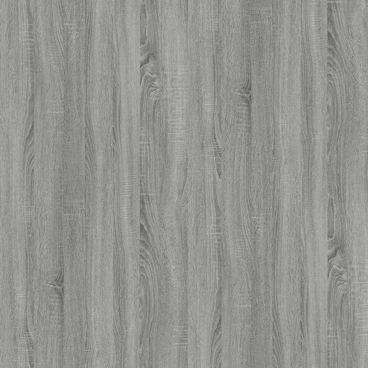 skrivebord 100x49x75 cm konstrueret træ grå sonoma-eg