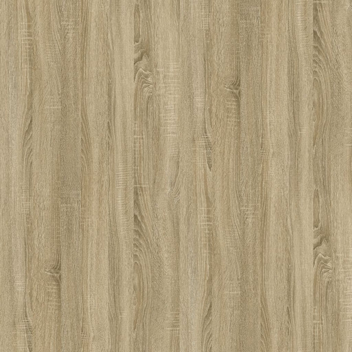 sideborde 2 stk. 50x46x35 cm konstrueret træ sonoma-eg