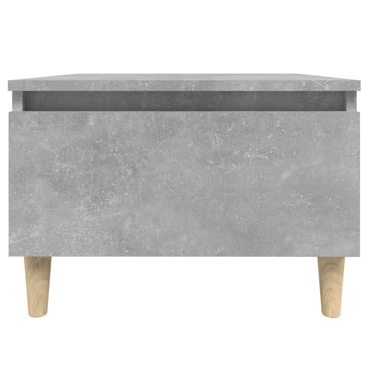 sidebord 50x46x35 cm konstrueret træ betongrå
