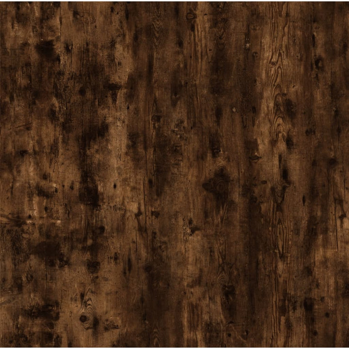 sidebord 50x46x35 cm konstrueret træ røget egetræsfarve