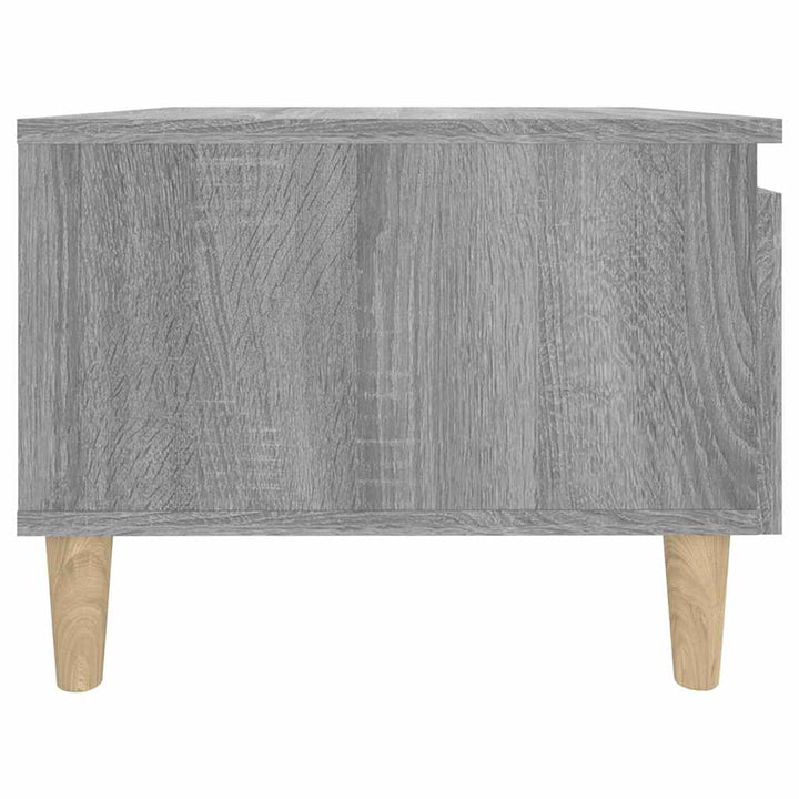 sidebord 50x46x35 cm konstrueret træ grå sonoma-eg