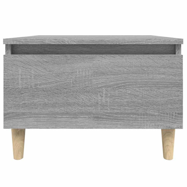 sideborde 2 stk. 50x46x35 cm konstrueret træ grå sonoma-eg