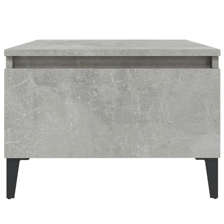 sidebord 50x46x35 cm konstrueret træ betongrå