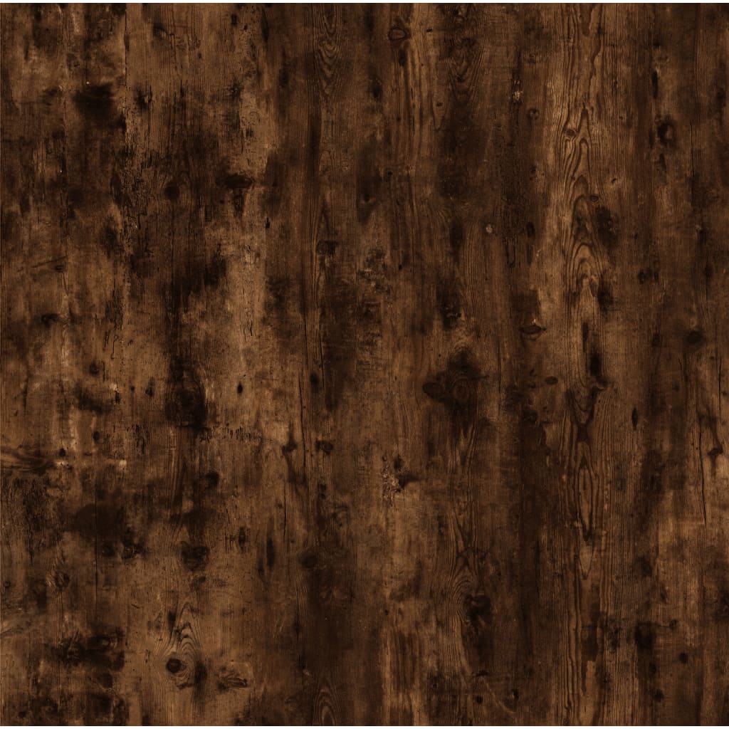 sideborde 2 stk. 50x46x35 cm konstrueret træ røget egetræsfarve